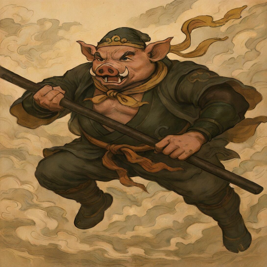 【神話・宗教・伝説 最強ランキング】８１位：猪八戒（ちょはっかい）（中国神話）の紹介