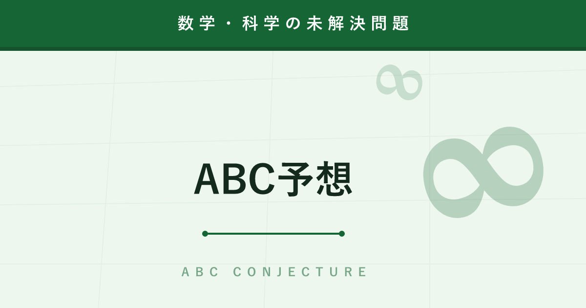 【未解決問題】ABC予想 ─ 「証明」発表から10年以上、数学界がまだ割れている難問