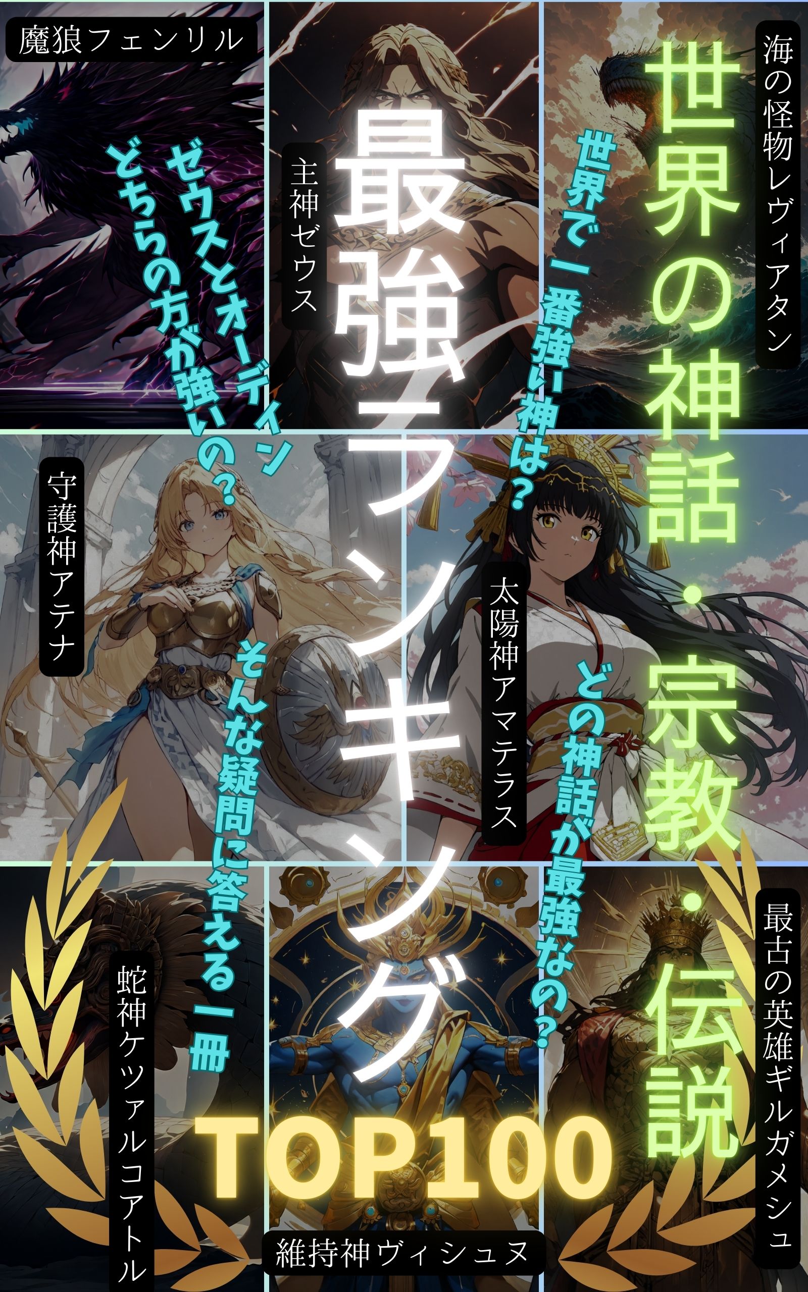 世界の神話・宗教・伝説 最強ランキング TOP100
